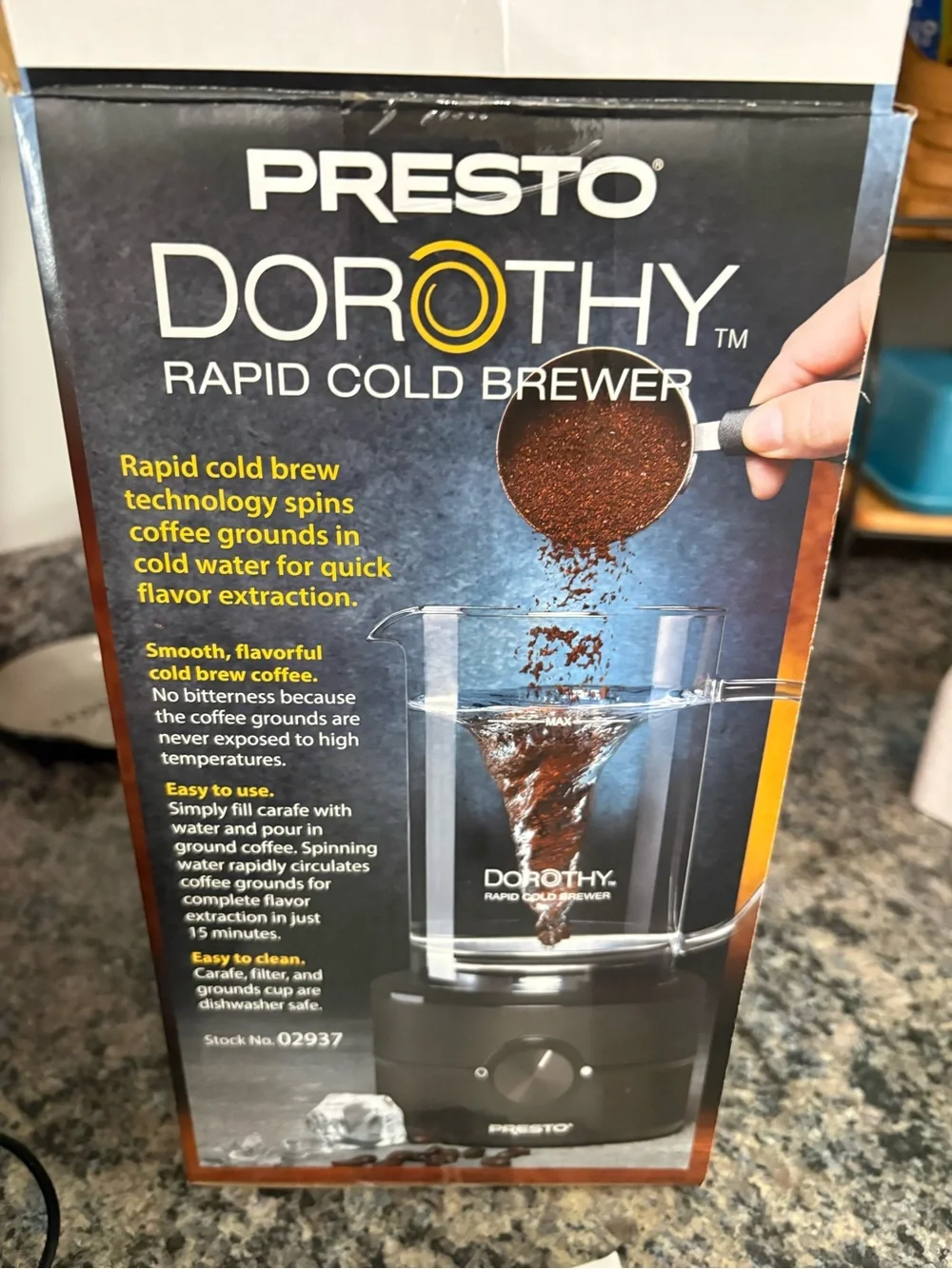 Presto Dorothy Rapid Cold Brewer Coffee Maker Electric Iced Brew Machine‎ 02937